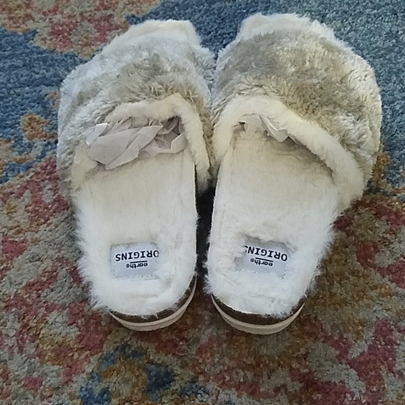 Earth orgins Olli faux fur slide - Picture 3 of 6